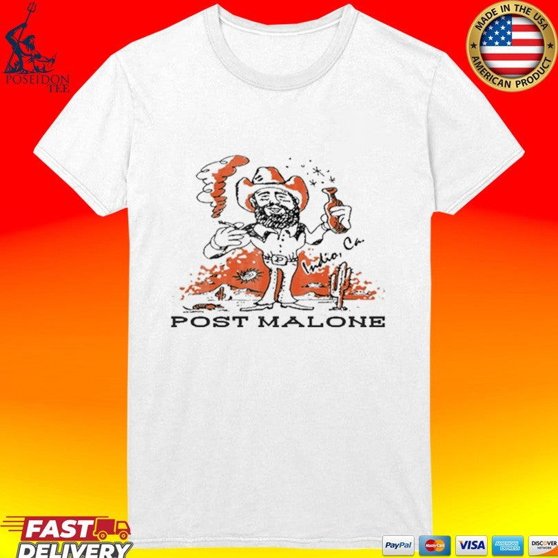 Post Malone Cartoon Ringer T-shirt