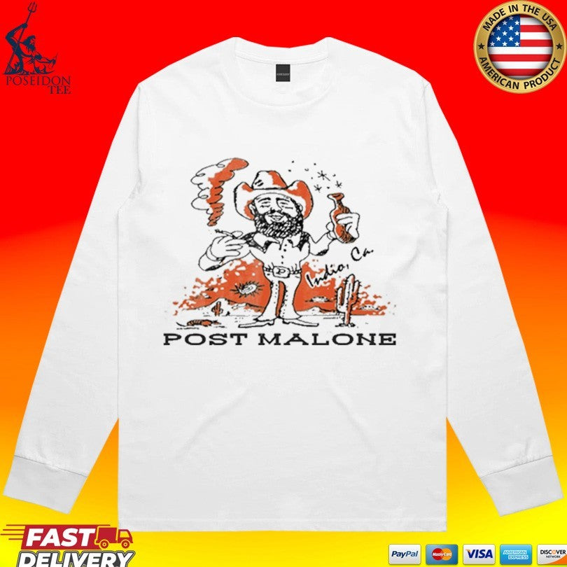 Post Malone Cartoon Ringer T-shirt