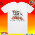 Post Malone Cartoon Ringer T-shirt