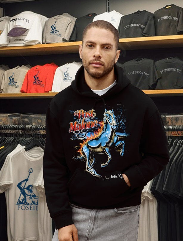Post Malone Chrome Horse T-shirt
