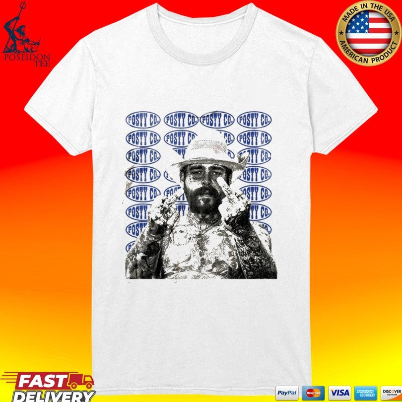 Post Malone Postyco Middle Finger T-shirt