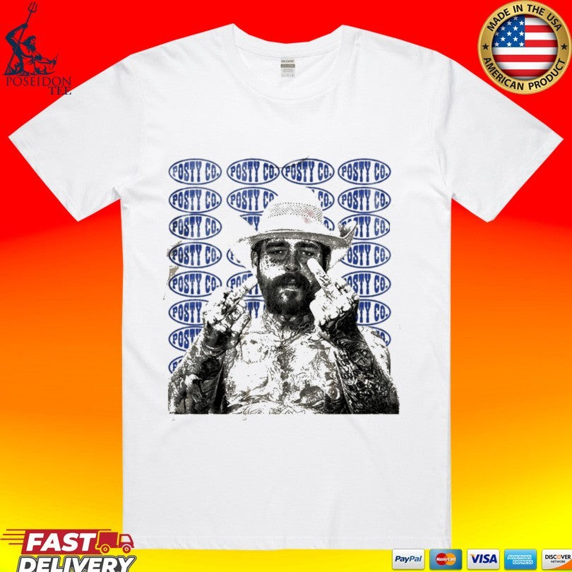 Post Malone Postyco Middle Finger T-shirt