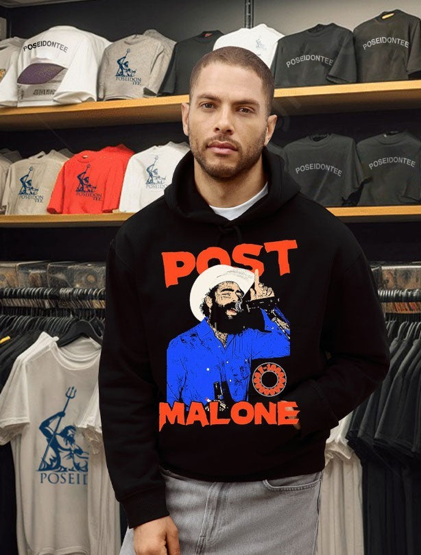 Post Malone Western Singer T-shirt
