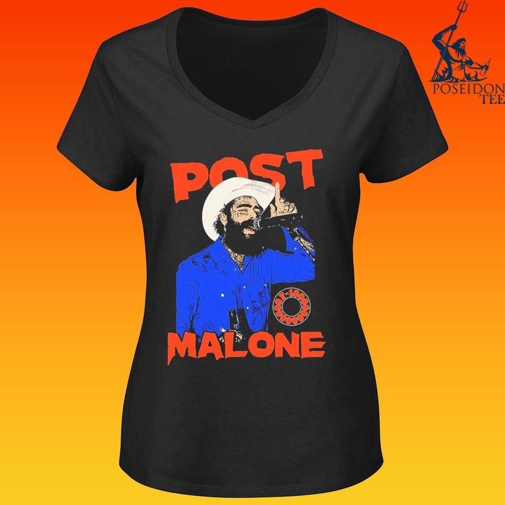 Post Malone Western Singer T-shirt