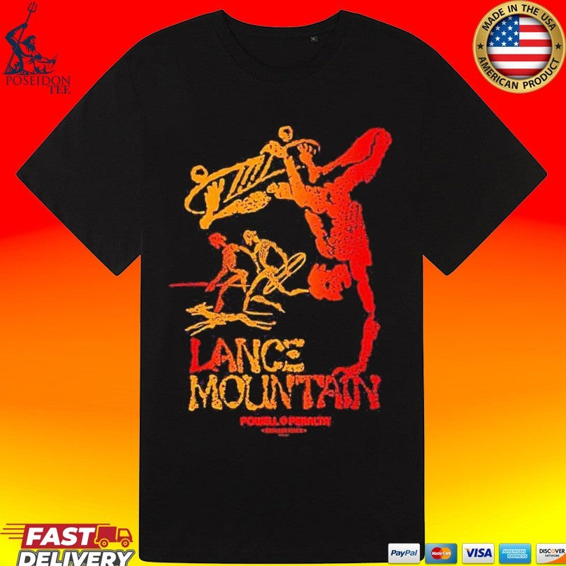Powell Peralta Lance Mountain Bones Brigade T-shirt