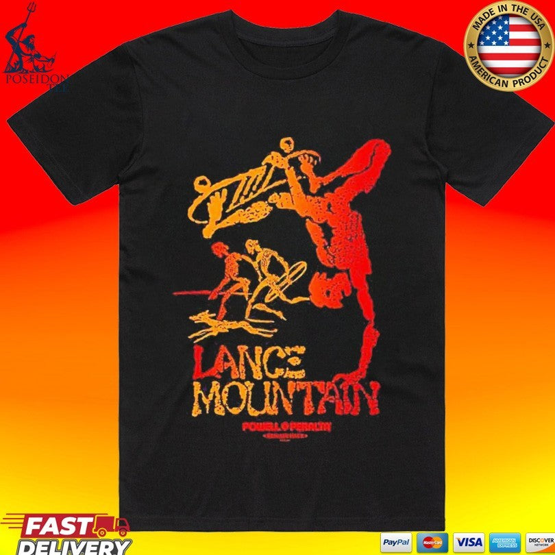 Powell Peralta Lance Mountain Bones Brigade T-shirt
