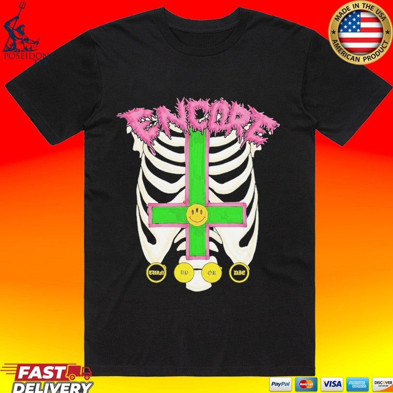 Praiseche Encore Turn Up Or Dic Cage T-shirt