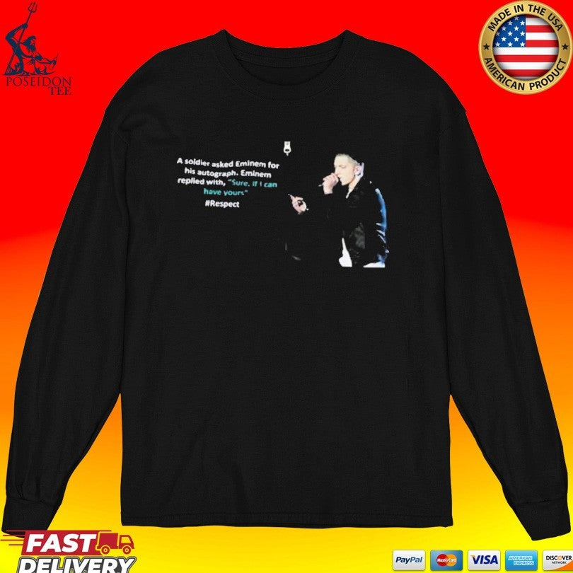 Prayingg Eminem #respect T-shirt