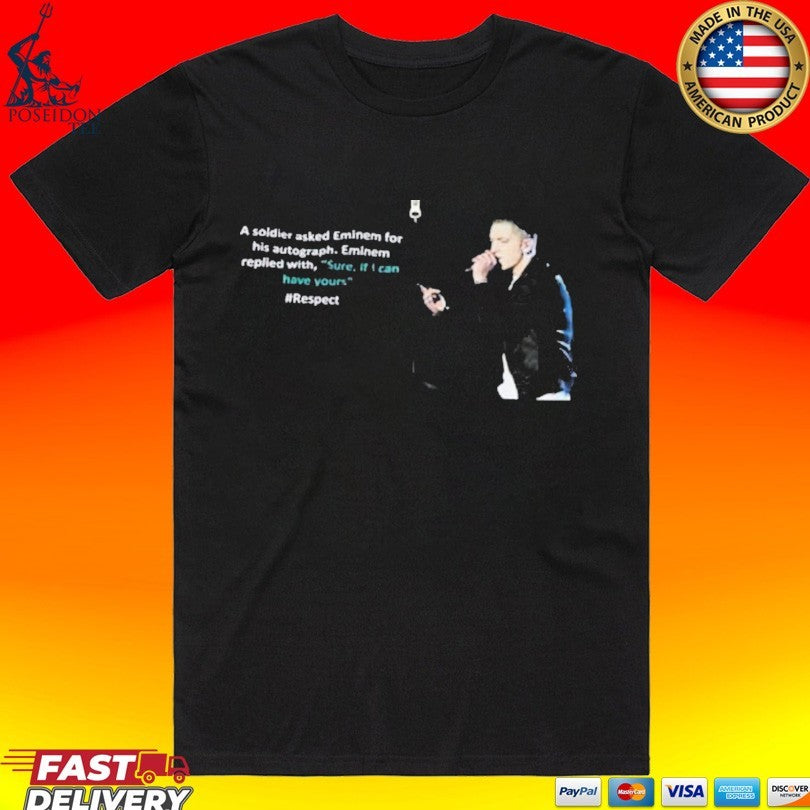 Prayingg Eminem #respect T-shirt
