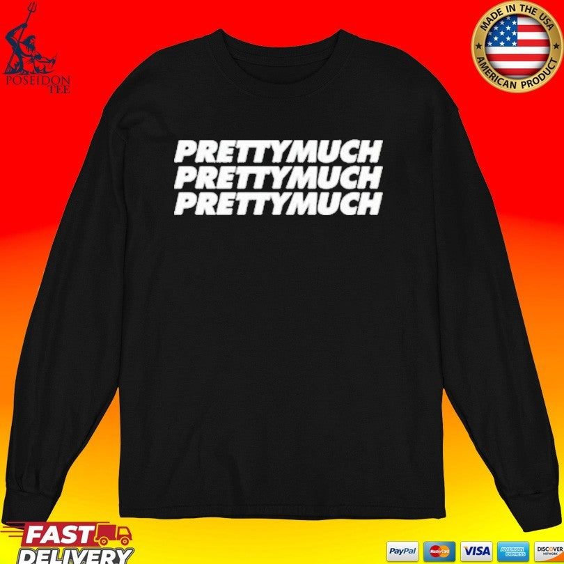 Prettymuch Stacked Logo T-shirt