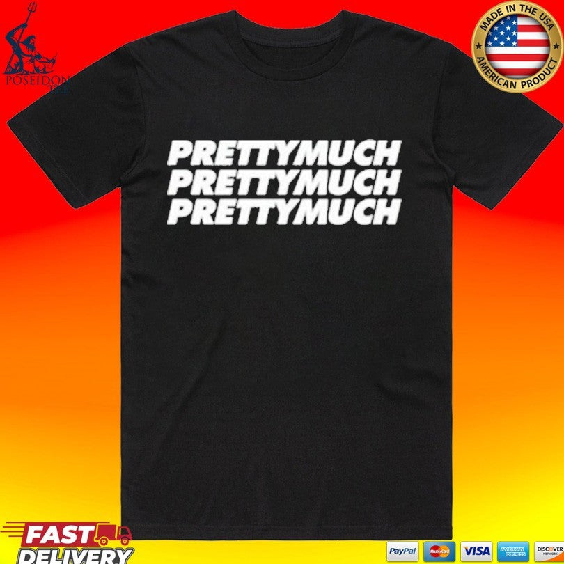 Prettymuch Stacked Logo T-shirt