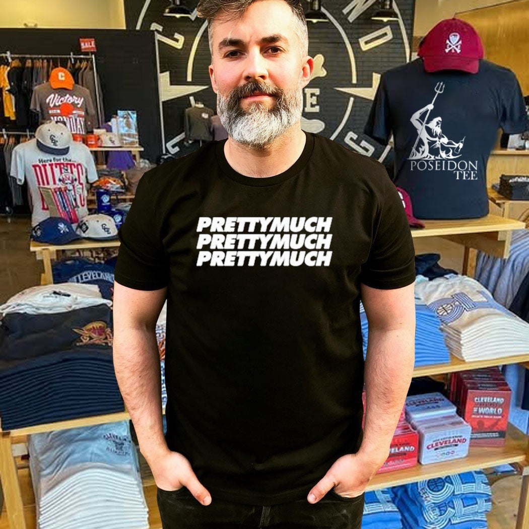 Prettymuch Stacked Logo T-shirt