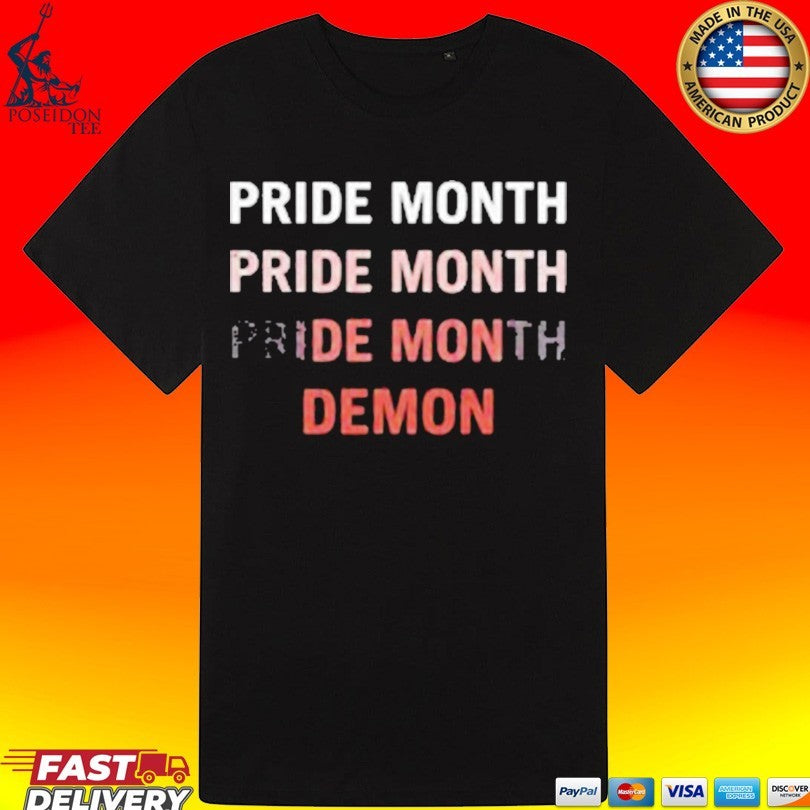 Pride Month Demon T-shirt