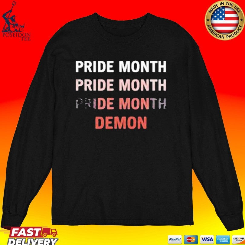 Pride Month Demon T-shirt