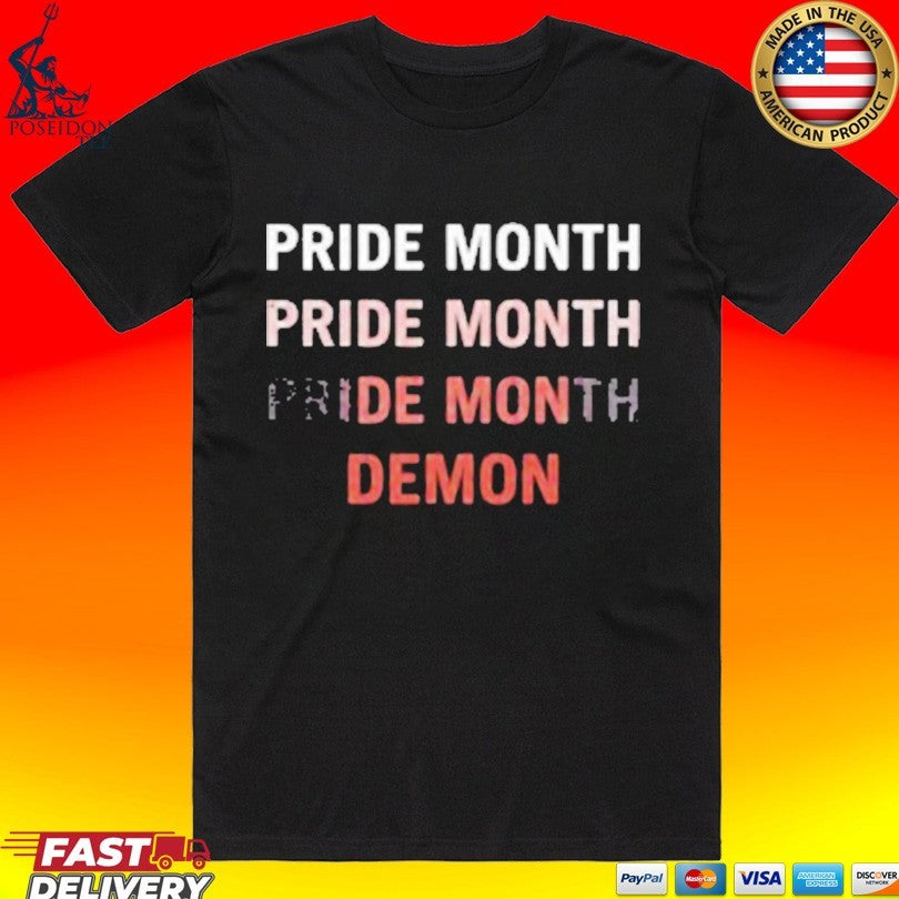Pride Month Demon T-shirt