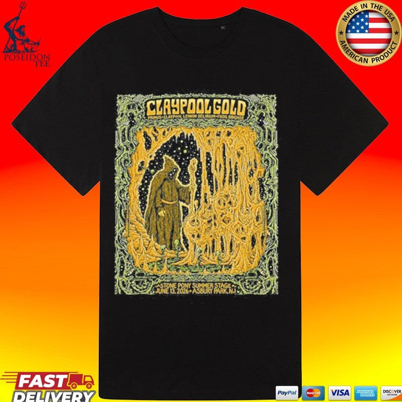 Primus June 13 2026 Asbury Park, New Jersey Event T-shirt