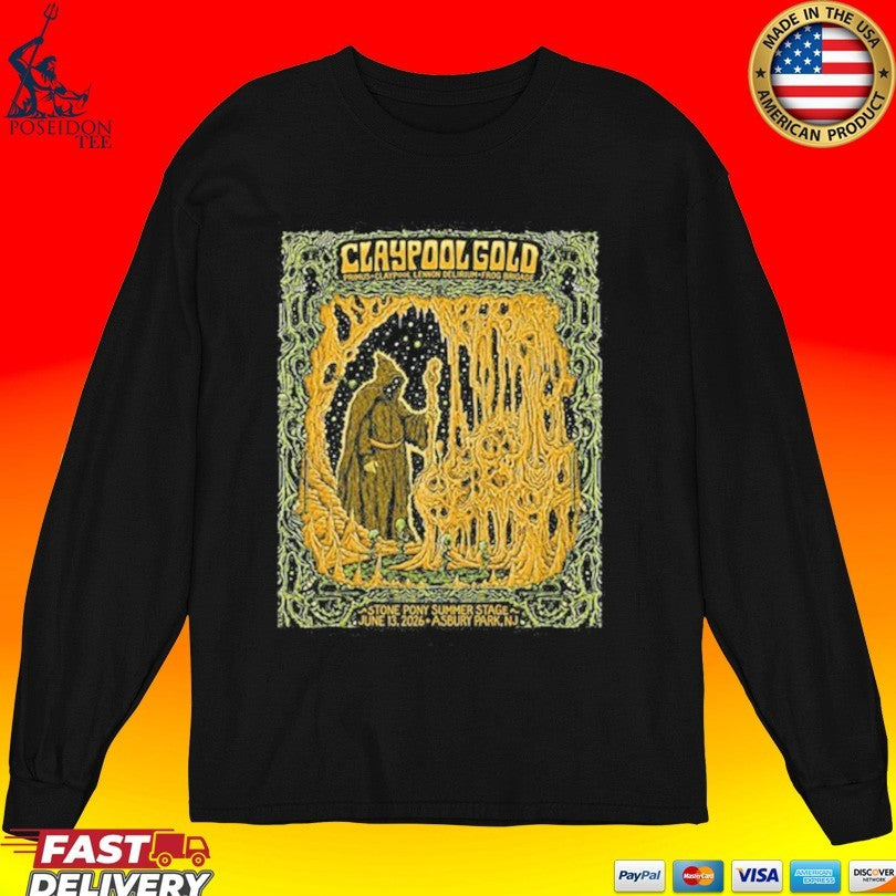 Primus June 13 2026 Asbury Park, New Jersey Event T-shirt
