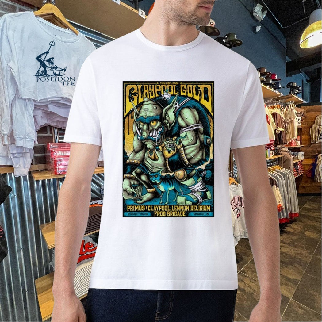 Primus May 28 2026 Starlight Theatre In Kansas City Mo T-shirt