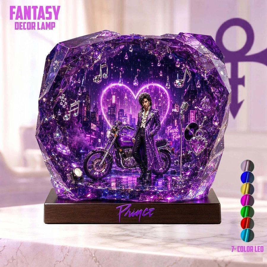 Prince Fantasy Decor Resin Lamp