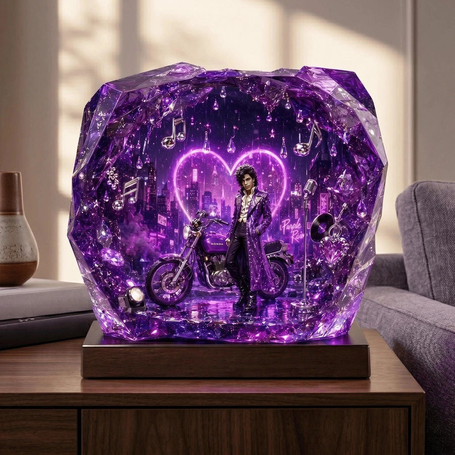 Prince Fantasy Decor Resin Lamp