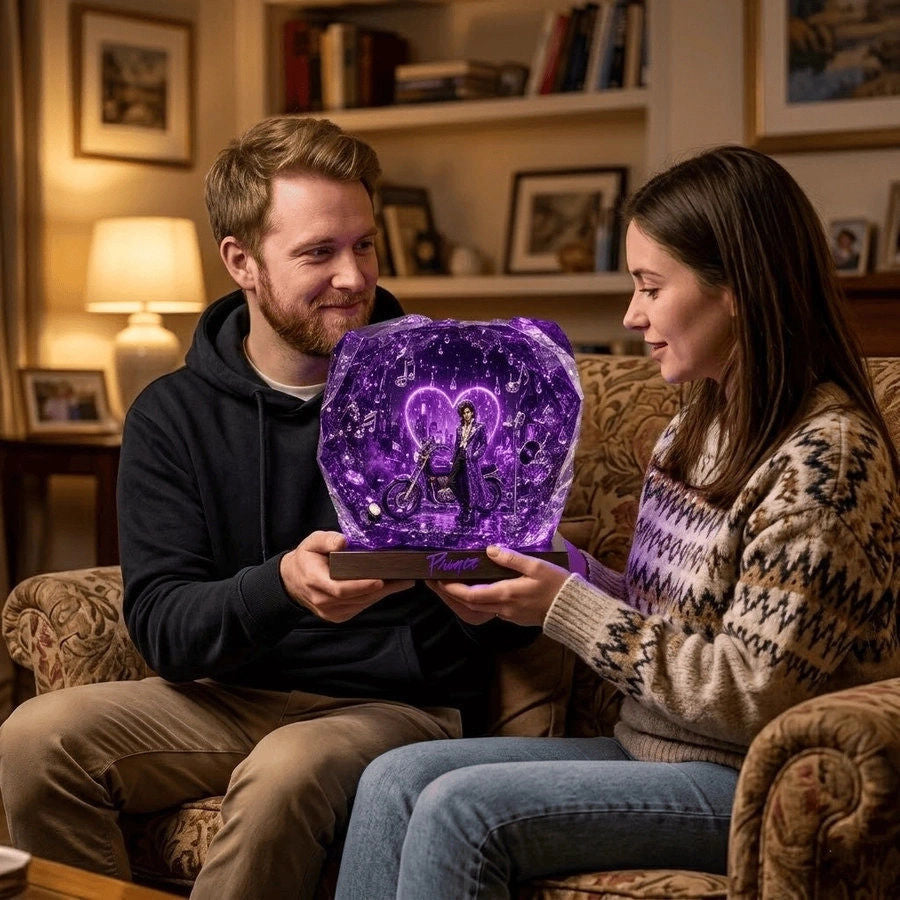 Prince Fantasy Decor Resin Lamp