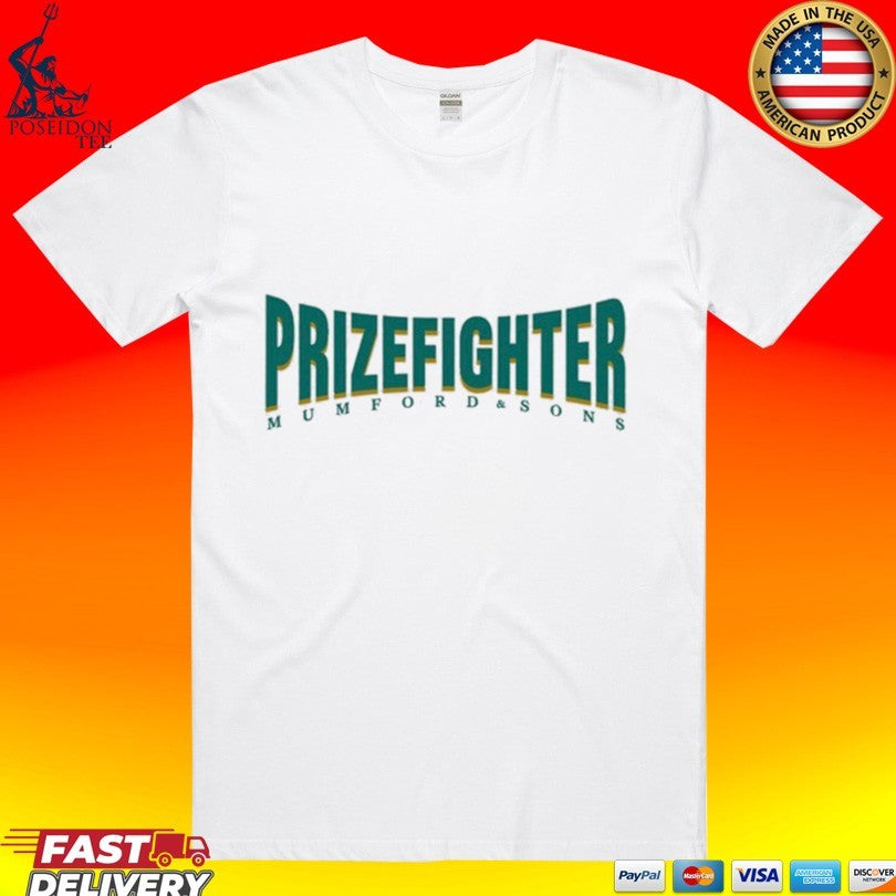 Prizefighter Mumford & Sons Tour 2026 T-shirt