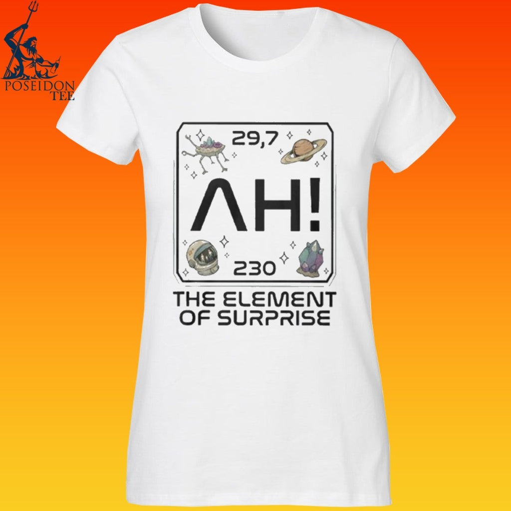Project Hail Mary Ah Element Of Surprise Sci-fi Space Novel T-shirt