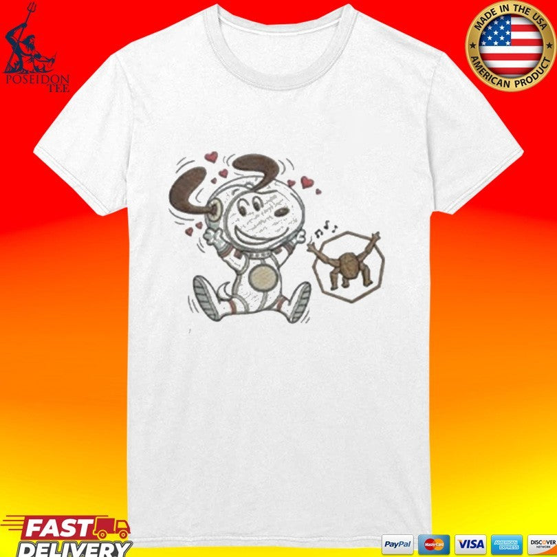 Project Hail Mary Rocky Amaze Cute Dog Embroidered T-shirt