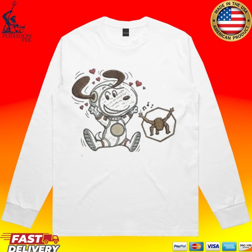 Project Hail Mary Rocky Amaze Cute Dog Embroidered T-shirt