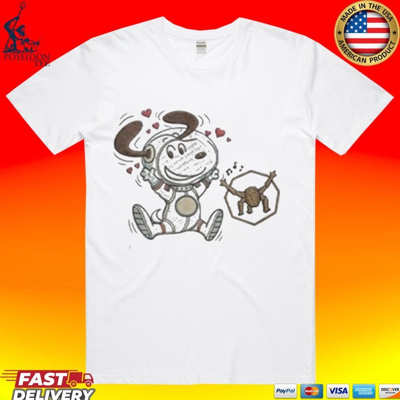 Project Hail Mary Rocky Amaze Cute Dog Embroidered T-shirt