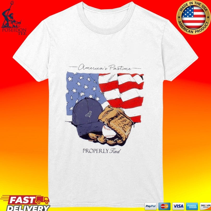 Properly Tied Performance America’s Pastime T-shirt