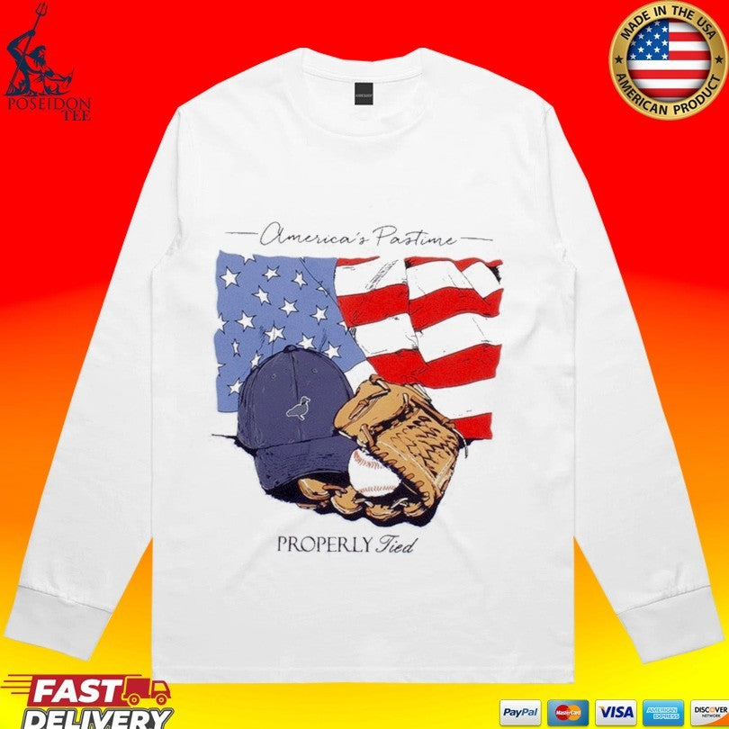 Properly Tied Performance America’s Pastime T-shirt