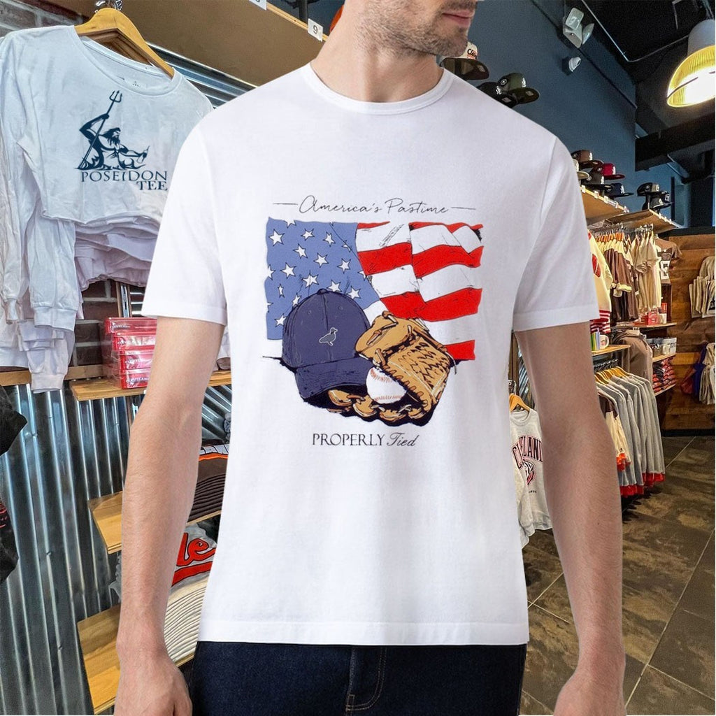Properly Tied Performance America’s Pastime T-shirt