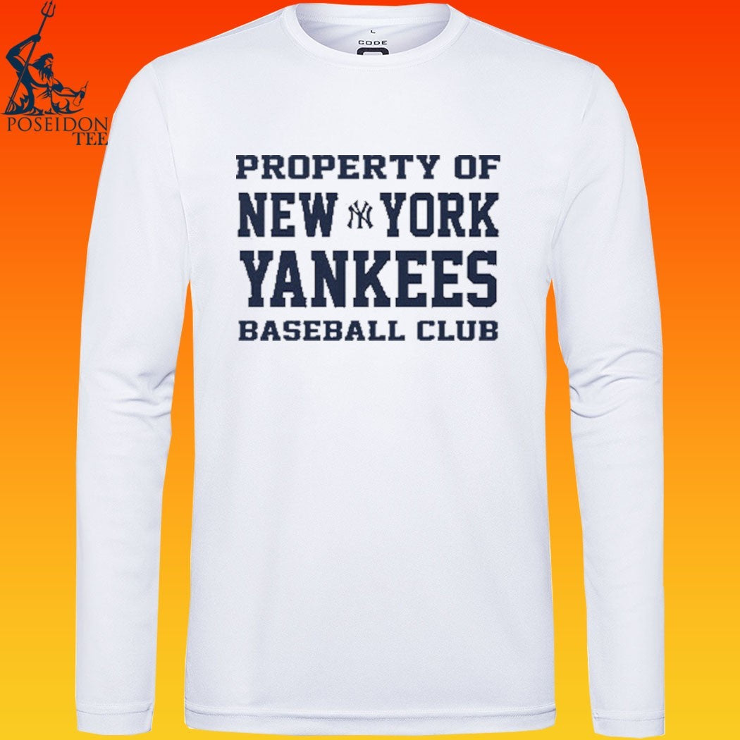 Property Of New York Yankees Baseball Club T-shirt
