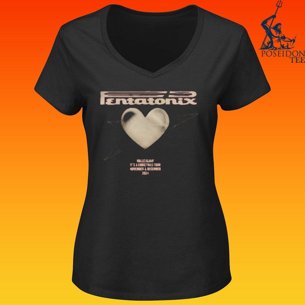 Ptxofficial Ptx Logo Heart Brick T-shirt