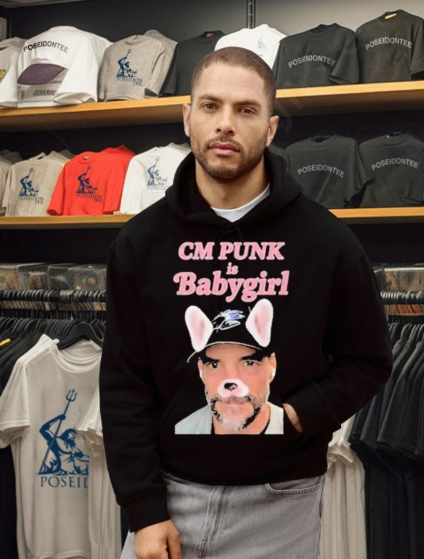 Punker Cm Punk Is Baby Girl T-shirt