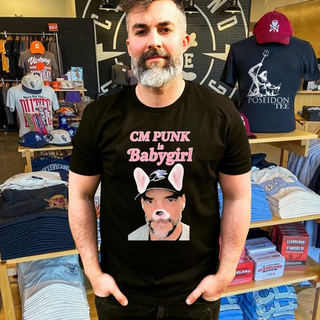 Punker Cm Punk Is Baby Girl T-shirt