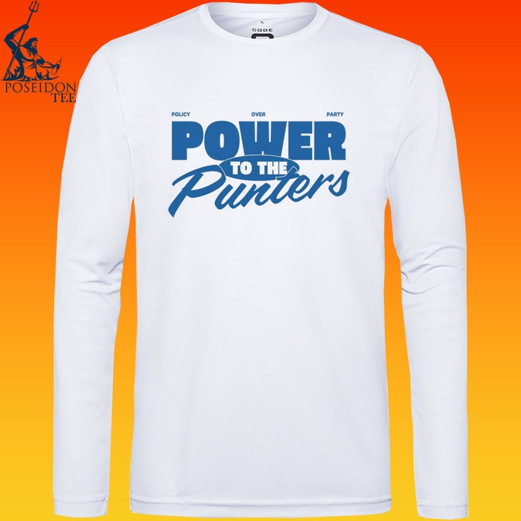 Punters Politics Power To The Punters Policy Over Party T-shirt