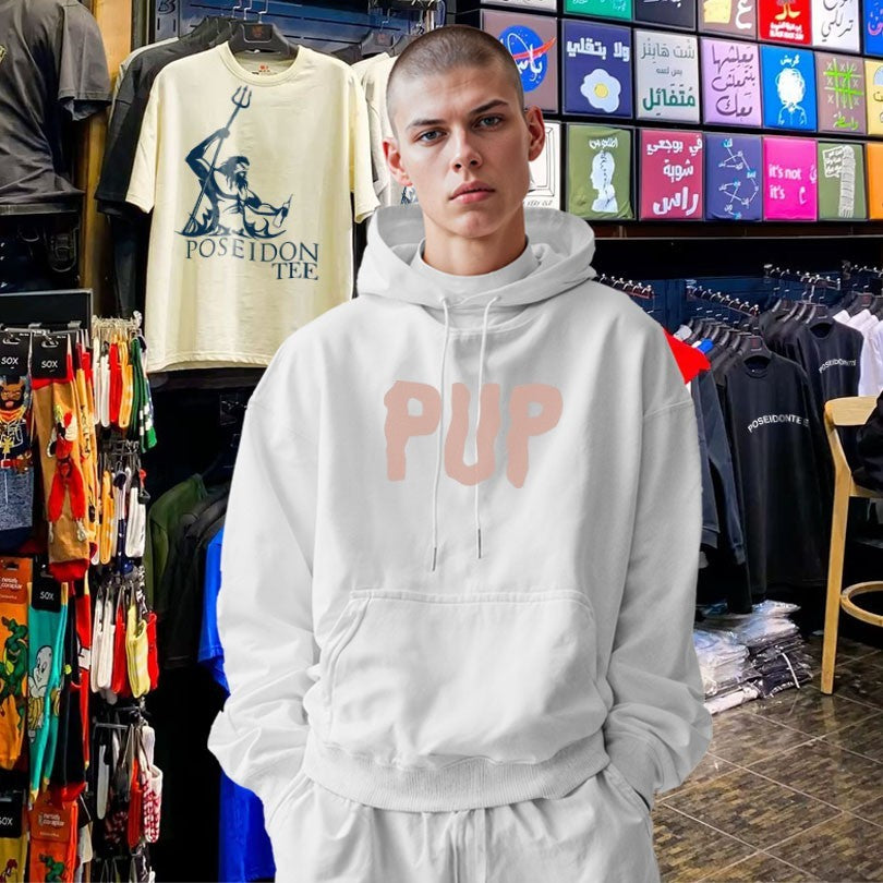 Pup Morbid Stuff Logo T-shirt