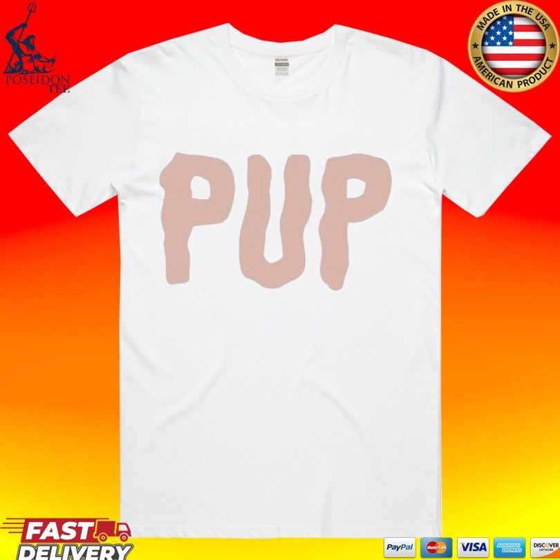 Pup Morbid Stuff Logo T-shirt