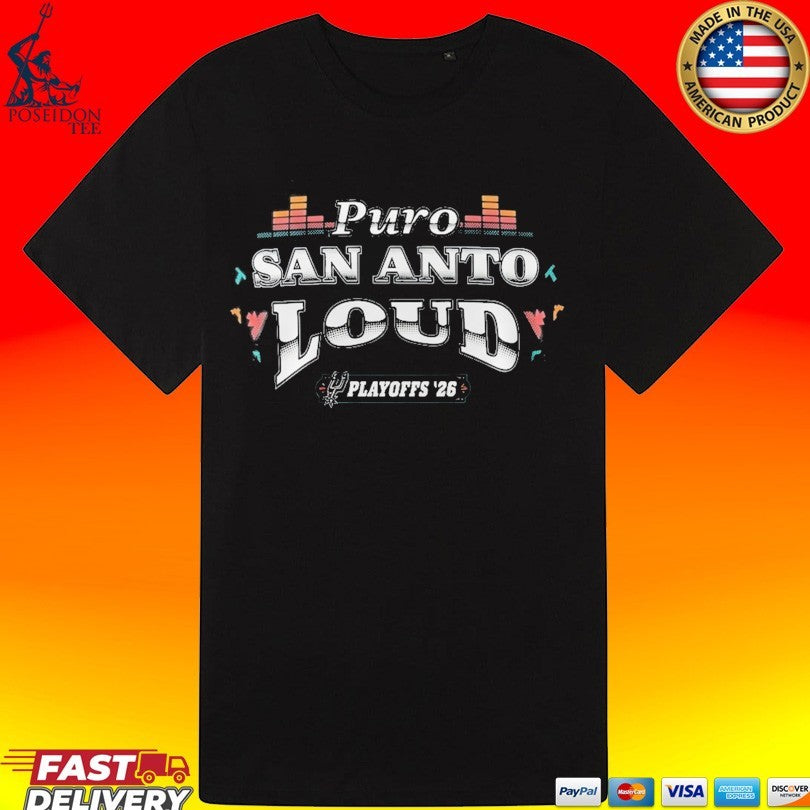 Puro San Anto Loud Playoffs 2026 T-shirt
