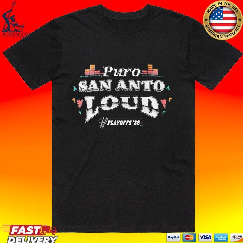 Puro San Anto Loud Playoffs 2026 T-shirt