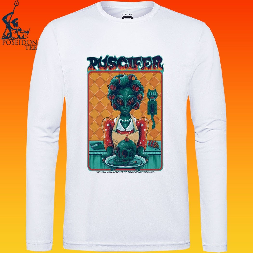 Puscifer Grand Theater At Foxwoods Resorts Casino In Ledyard Ct Apr 10 2026 T-shirt