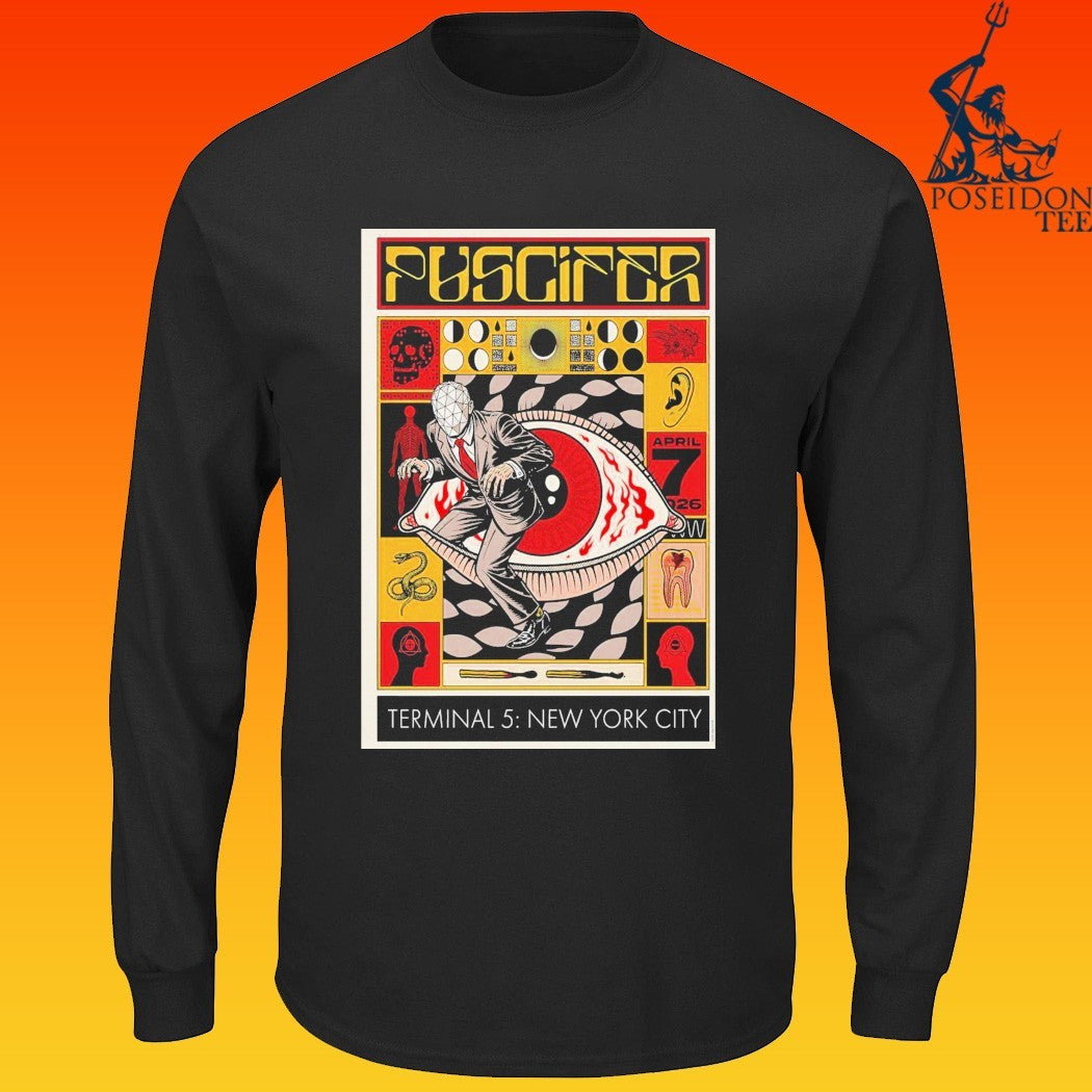 Puscifer Manhattan, Ny April 7 2026 Tour T-shirt