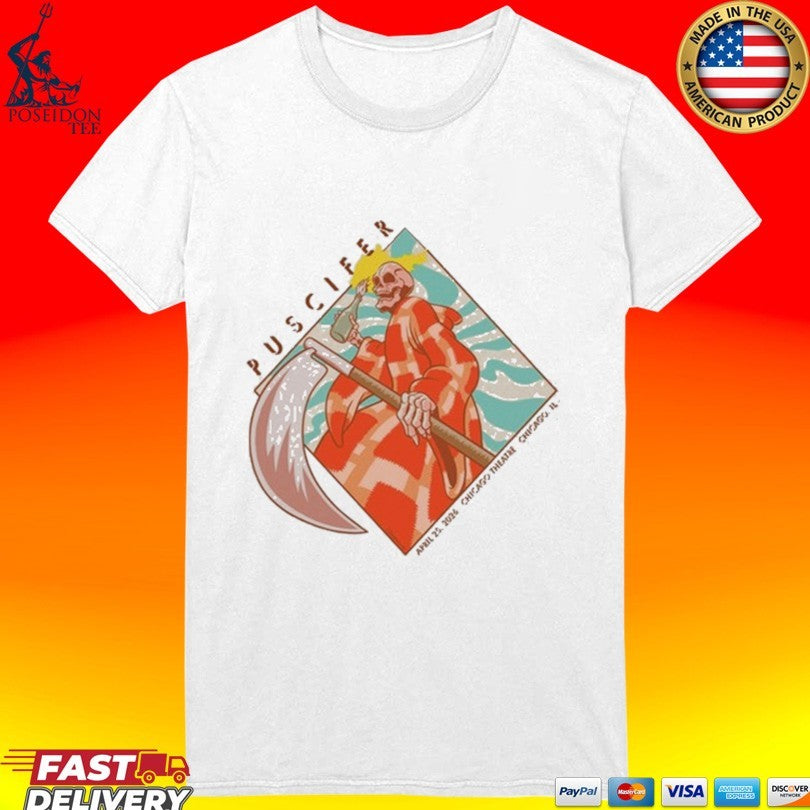 Pusicfer The Normal Isnt Tour 2026 At The Chicago Theatre On Chicago Il On April 25 2026 T-shirt