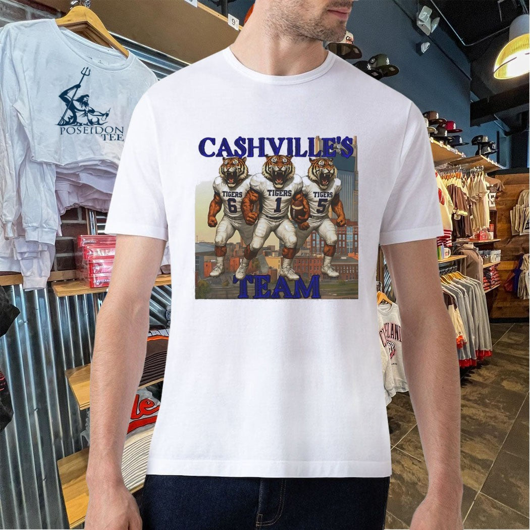 Tennessee State Tigers Cashvilles Team T-shirt