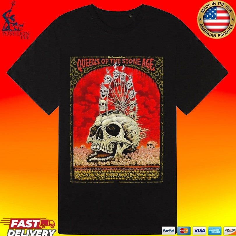 Qotsa Portland, Arlene Schnitzer Concert Hall, April 27, 2026 Event T-shirt