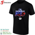 Celebrating America’s 250th MLB Trenton Thunder baseball logo red white and blue shirt