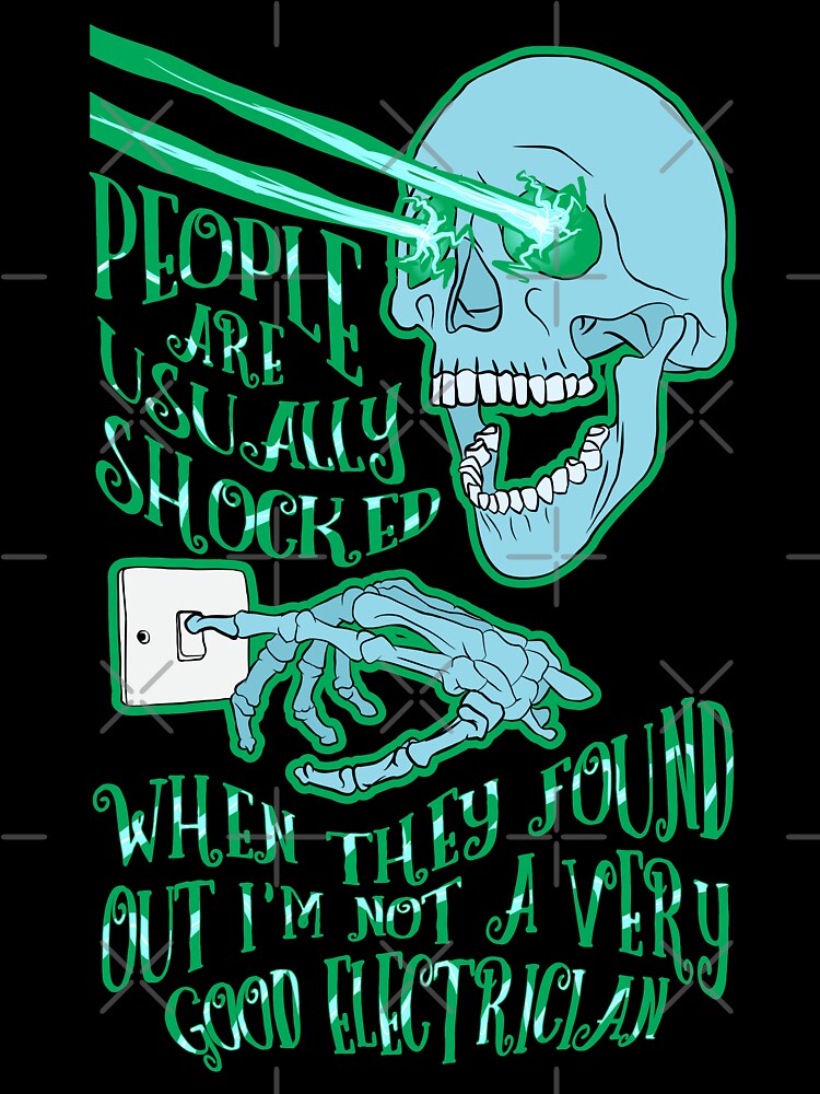 Shocked Good Electrician Joke by therealsadpanda