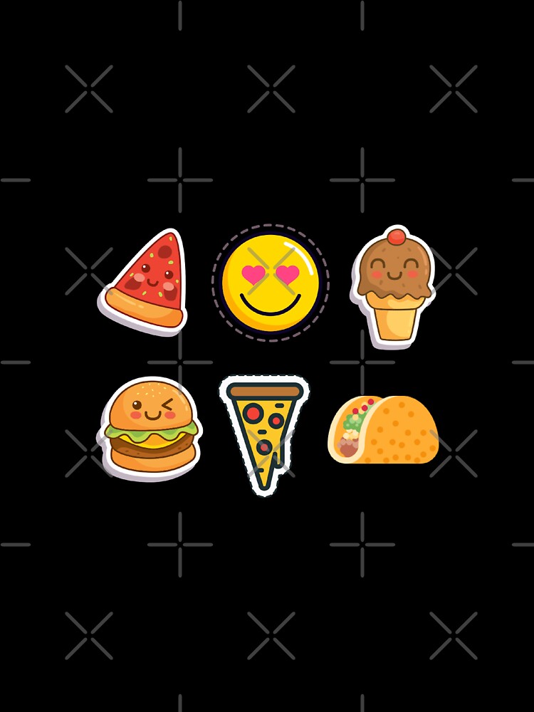 Tacos burger pizza by Beeffervescent